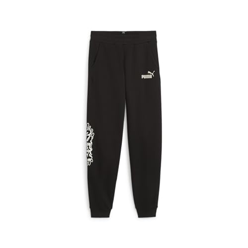 PUMA Kids Boys Essentials Mid 90S Drawstring Sweatpants Casual Drawstring - Black