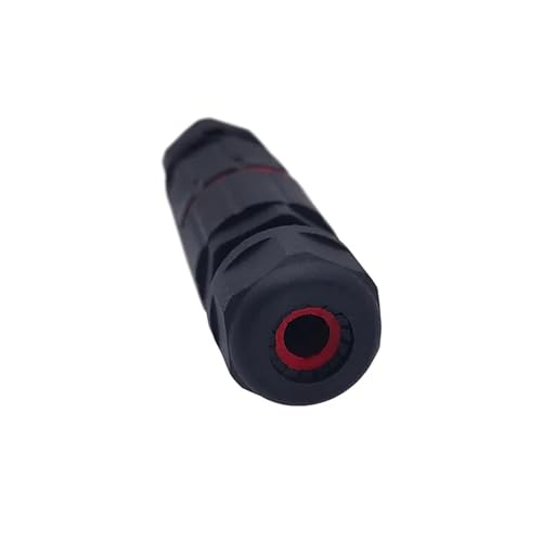 Mini conector IP68 M12 para iluminar estanques y jardines con cables de 2 pines MN12-2 3