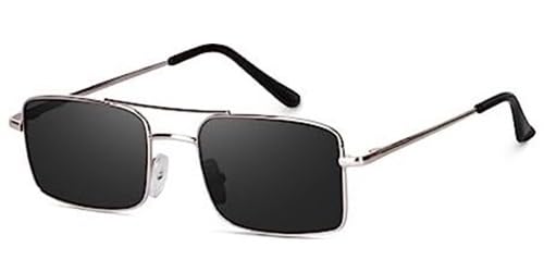 Image of Sheomy Karan Aujla Unisex Set Of 4 Karan Aujla Goggles Rectangle Non-Polarized Sun Glasses Inspired By Karan Aujla Shades Retro Vintage Narrow Women Offer Pack Of 4 Goggles For Women 402