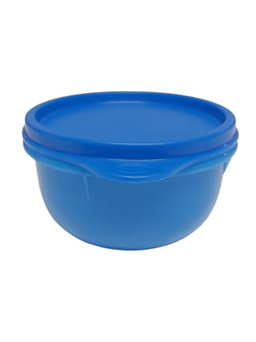 Tupperware Sommer Drops - Cuenco con tapa (250 ml, antigoteo), color azul