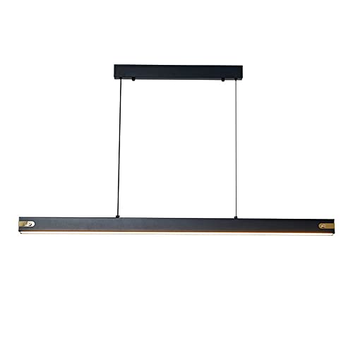 Lámpara Colgante Lineal LED para isla de cocina y cenas acogedoras sobre la mesa del comedor