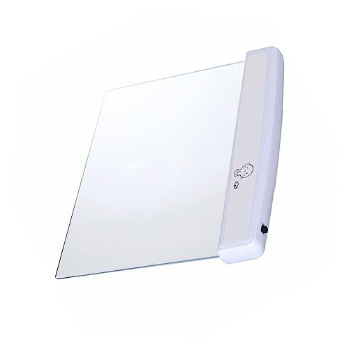 AGFELO LED Eye Protection Reading Lamp Panel Light Battery Powered Night Reading Lighting Tool for Bedside Study with Material