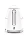 Smeg 7 Cup Electric Water Kettle 50's Style Retro Matte White KLF03WHM