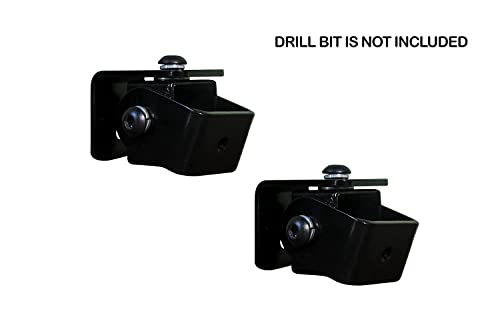 Image of SWM- D2 - Speaker Wall Mount - Bracket 3 Nos for M4 / M5 / 1 /4'' x 20UNC Thread Hole /Keyhole Speakers - with Flexible Positioning Angle (Pack of 3)