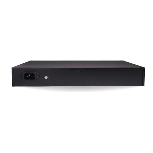 Image of dr.com 27 Port PoE Switch with 24 10 /100 PoE Ports, 2 Gigabit Uplink 10 /100 /1000 Ports and 1 SFP Slot, 320W Power IEEE 802.3af /at Network Switch for CCTV IP Camera Plug and Play