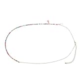 Healvian 1 Juego Cadenas De Cintura Bohemias Abalorios Coloridos Para Mujeres Cinturón De Cuerpo Elegante Y Para Y 2 Piezas