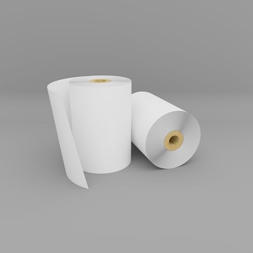 Rouleaux de registre thermique 80x61.2mm PEFC lot de 40 bobines pour ticket de caisse et terminal