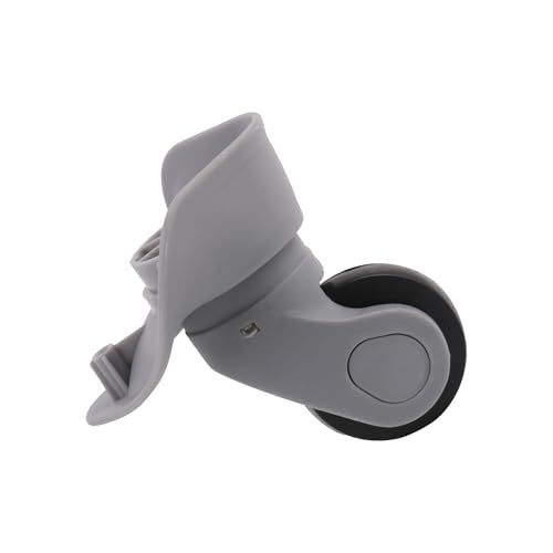 1 Pair Replacement Wheels for Luggage 360 Swivel Suitcase Casters Grey 1.29" & 1.53" & 1.73" & 1.22" W0413