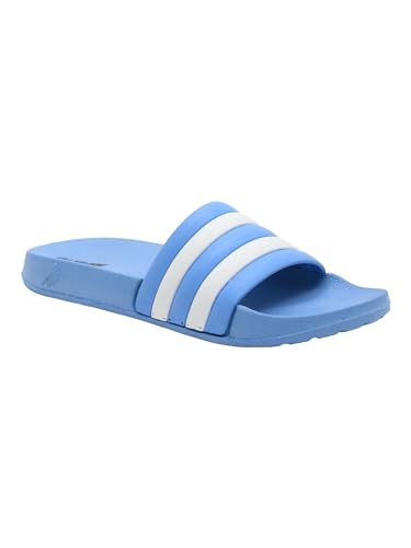 Impakto ComfyStep Slides for Women (Navy Blue, 3)