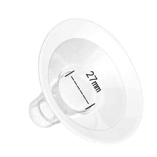 IKOPFLN 2 Stück 27mm weiche Brusthauben kompatibel mit Medela Milchpumpen, Maxflow Connector IKOPFLN 2 Stück 27mm weiche Brusthauben kompatibel mit Medela Milchpumpen, Maxflow Connector