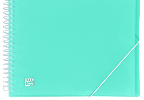 Oxford, Carpeta de Fundas Plástico A4, 30 Fundas Transparentes, Color Turquesa - imagen 6