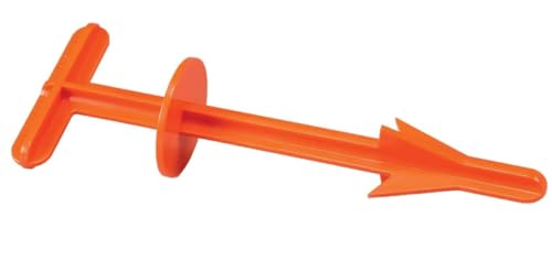 Hunters Specialties Butt Out 2 Large Game Field Dressing Tool, Orange, Easy Alimentary Canal Disconnection
