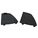 Car Front Lower Bumper Tow Hook Eye Cover Grille Caps for Mazda 3, 2017-2018, Black