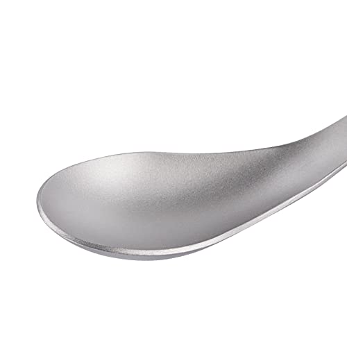 Silverant Titanium Spork - Camping Spoon Fork Knife Combo - 3 In 1 Camping Utensils Titanium- Camp Eating Utensil - Backpacking Spork - Lunchbox Spork - Camp Eating Utensil #TOP3