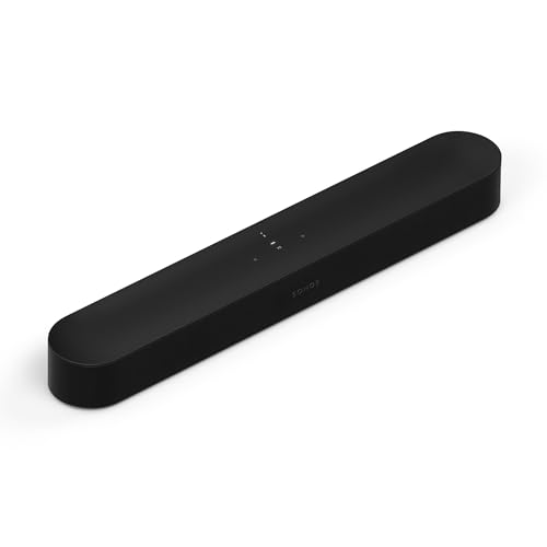 Sonos Beam Gen 2 – Black – Soundbar with Dolby Atmos