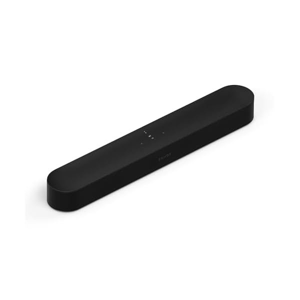 Sonos Beam Gen 2 – Black – Soundbar with Dolby Atmos