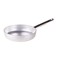 Pentole Agnelli PCMX01124 Padella Alluminio 1 Manico Inox, 24 cm