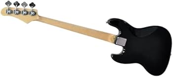 Amazon | PLAYTECH (プレイテック) エレキベース JBタイプ BLACK