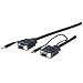 VGA W/AUDIO HD15 M/M CBLE 35FT 26AWG PRO AV/IT