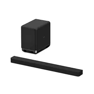 Sony New Launch BRAVIA Theatre Bar 8 Premium Soundbar Home Theatre System for TV with 360 Spatial Sound Mapping,IMAX,Dolby Atmos/DTSx (HT-A8000) with subwoofer SW5-Black