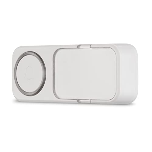 REV Funkklingel - Türgong Set Orchestra drahtlos, 150m, 90dB, Funkgong 230VAC und Klingeltaster, weiss