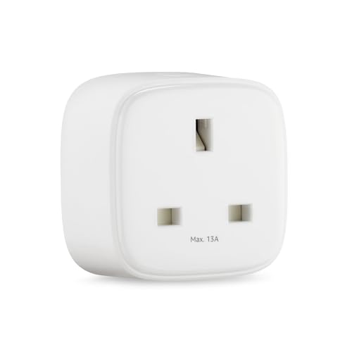 Amazon Basics Single Outlet Indoor Wi-Fi Smart Plug works with Alexa only 1 Pack White UK