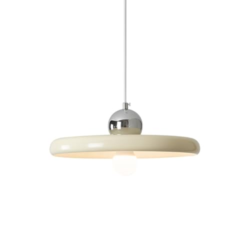Lustre en métal peint de qualité supérieure avec base E27 pour un éclairage intérieur chic