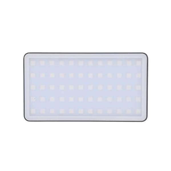 RGB-LED-Kameraleuchte, 1/4-Zoll-Schraubenloch, unterstützt neun Szenenmodi 4000 mAh Batterie mit großer Kapazität RGB…