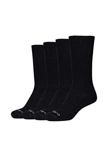 Preisvergleich Produktbild Camano Unisex Diabetikersocken 4er Pack 43 / 46 black