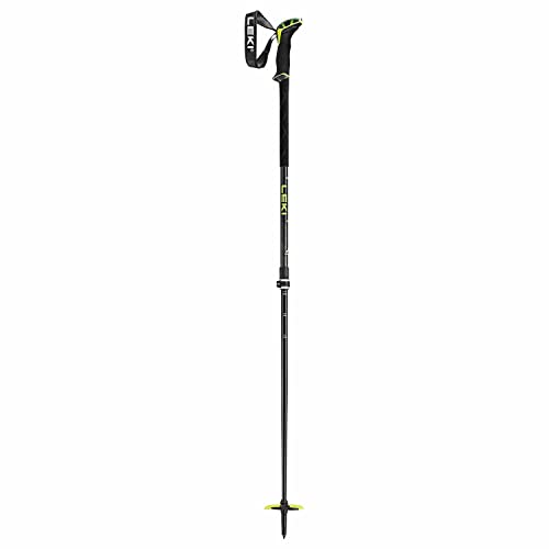 Miniatura 3 de Leki Bastón De Esquí, Unisex Adulto, Negro, Amarillo Y Gris Oscuro, 110-150cm