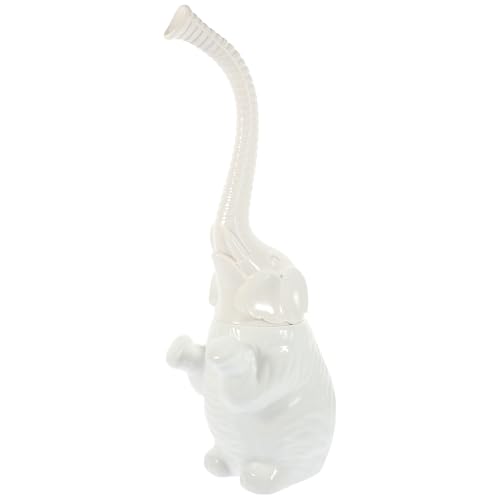 Brosse WC éléphant Veemoon avec son support céramique - 2
