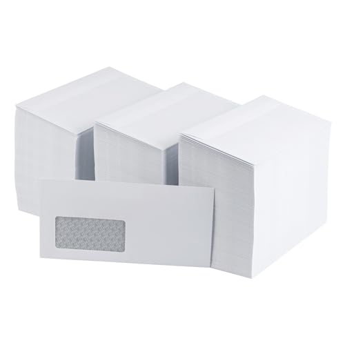 250 Stück Kuverts - Briefumschläge - C5/6 Kuvert mit Fenster...