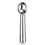 New Star Foodservice 35445 Commercial-Grade Ice Cream Dipper Scoop, 2 oz, Size 20, Brown