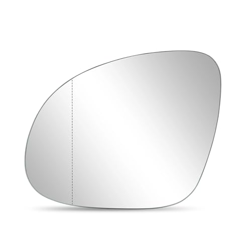 Verre de rétroviseur opaque VW Tiguan miroir gauche chauffant réglé