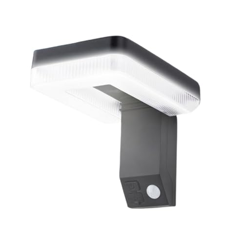 Lámparas solares impermeables al aire libre, lámparas de exterior con energía solar | Luz exterior impermeable con detector de movimiento Lámparas solares LED,Proyector giratorio ajustable, aplique de