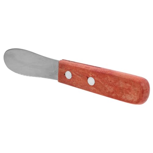Cabilock Metal Cheese Knife with Ergonomic Handle Multi Function Jam Spreader and Butter Slicer for Convenient Kitchen Use for Cheese Butter and Salad Dressing Applications