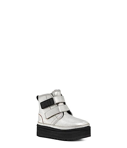 UGG Bottes à plateforme Neumel pour fille en cuir de suède premium