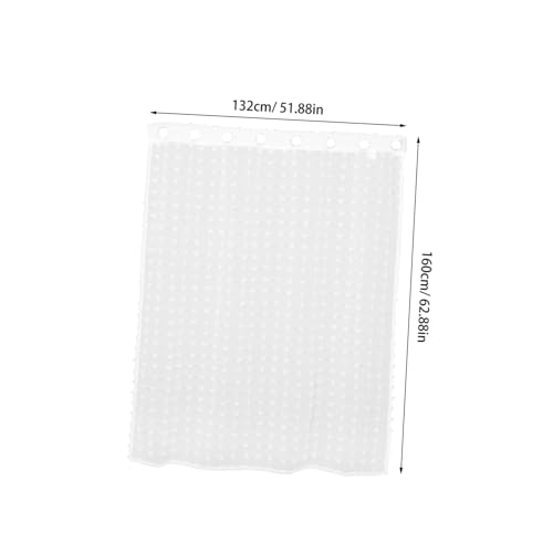Cortina rústica transparente Cabilock con efecto visual suave para ventanas luminosas 3