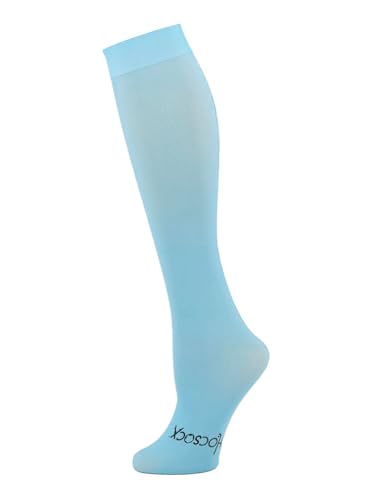 Hocsocx Carolina Sky Blue Socks Performance Liner Moisture-Wicking Protection for Field Hockey, Ice Hockey, and Soccer