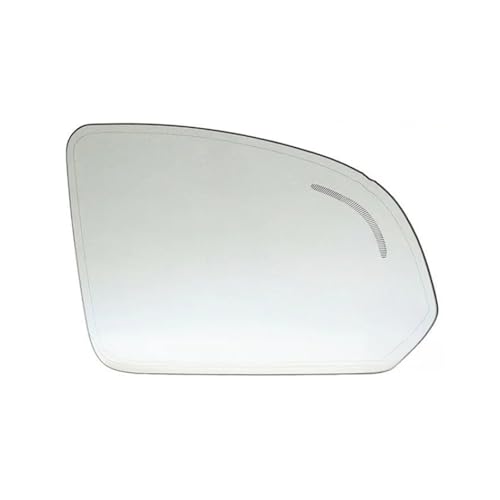 Glace rétroviseur miroir chauffant droit avec angle mort compatible Volvo XC40 de 2020 à 2024