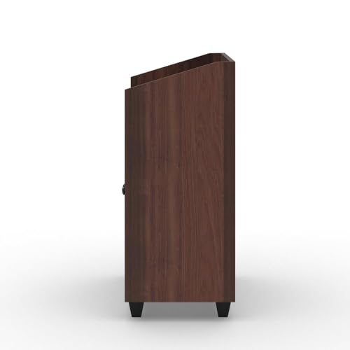 Image of Royaloak Rowan Shoe Rack 2 Door Storage | Wooden with Air Vent, Melamine Finish | Wooden with 8MM Back Sheet for Better Support and Optimized Depth