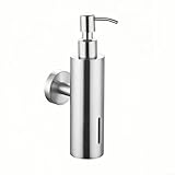 Gdfnmogo Seifenspender aus Edelstahl, zur Wandmontage, schlankes...