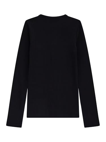 GUESS Girls' Eco Long Sleeve Viscose Rib T-Shirt2