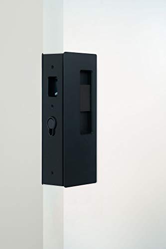 Kit de Herraje para Clóset Cavilock CL400C0037 Cerradura Magnética para Puerta Corredera de 1-3/4 Pulgadas con Entrada con Llave y Palanca Izquierda miniatura 2