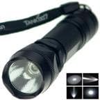 TANK007 PT10 Cree 7090 XR-E Q5 5 Mode Aluminum 225 Lumens LED Flashlight Torch (1 x 18650)