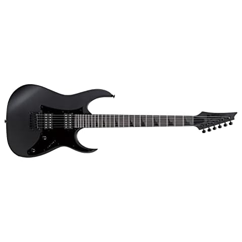 Ibanez GRGR131EX-BKF GIO Stealth Series Electric Guitar - Black Flat Cover