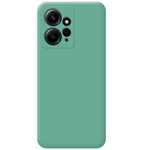 Tumundosmartphone Silicone Liquid Ultra Soft Case for Xiaomi Redmi Note 12 4G Green, Grundschale - Image 2