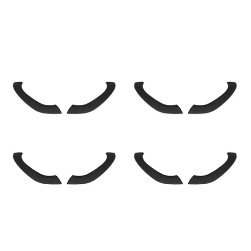 4 pares 51417417513 manija de puerta interior izquierda derecha del coche cubierta del reposabrazos embellecedor compatible con BMW X1 X2 F48 F49 F39 2016-2020