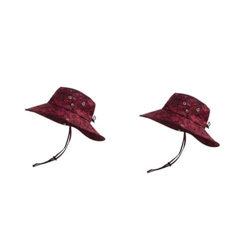 Chapeau de pêcheur UV et respirant large bord Toddmomy de camping et rando