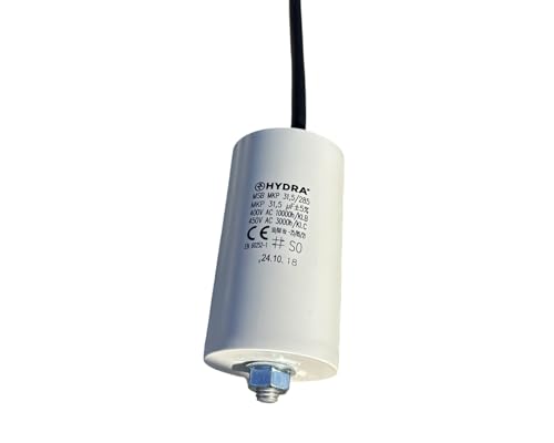 Condensador de Arranque 31,5µF a Cable – Ø45 x 94 mm